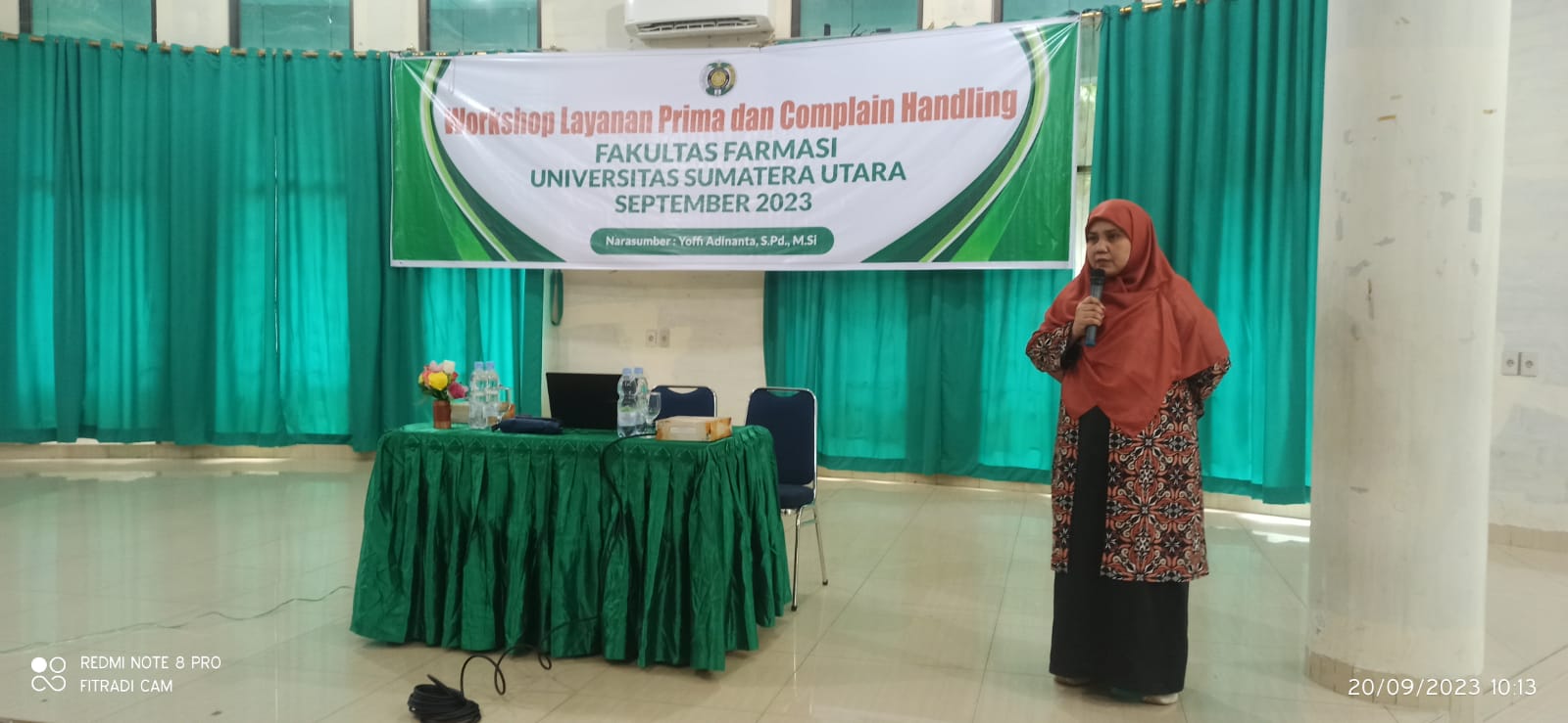 FACULTY OF PHARMACY : WORKSHOP OF SERVICE EXCELLENT AND COMPLAIN HANDLING